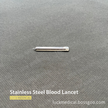 Disposable Stainless Steel Blood Lancet Kit